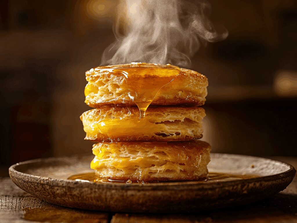 Irresistible Hot Honey Biscuits That Melt in Your Mouth