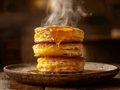 Irresistible Hot Honey Biscuits That Melt in Your Mouth
